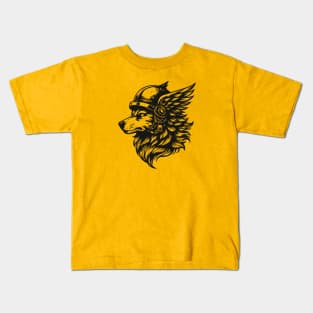 Wolf Rider V1 Kids T-Shirt